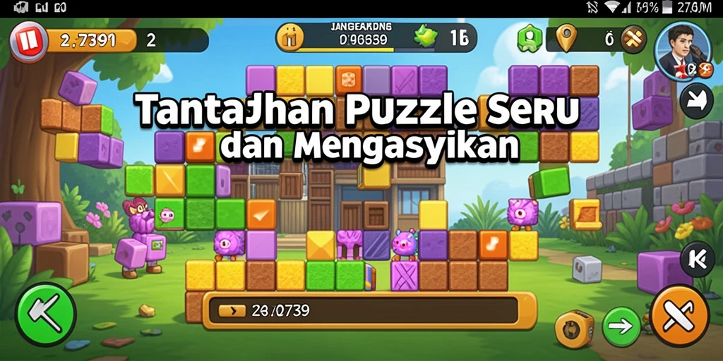 Tampilan Gameplay Puzzle 2739 yang menarik dan penuh tantangan.