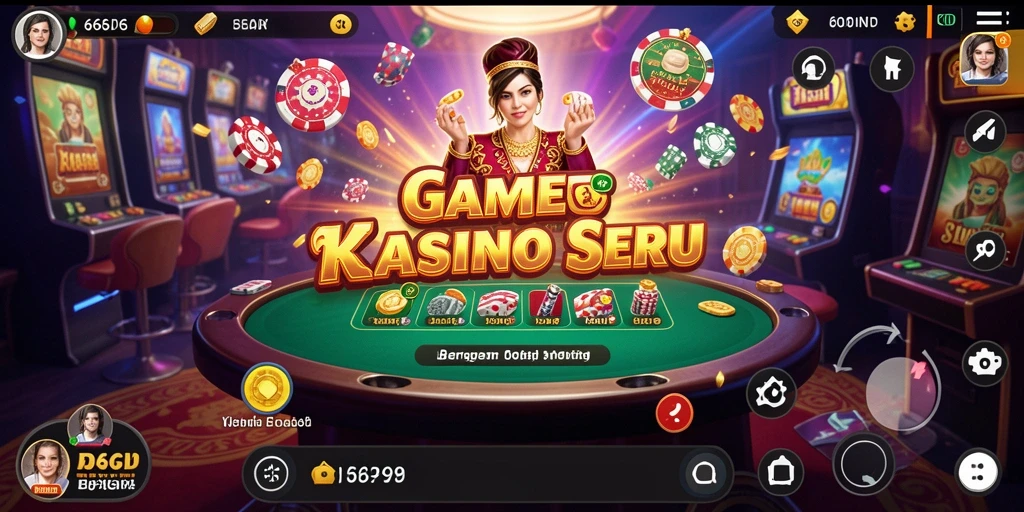 Tampilan gameplay <strong>66D</strong> yang menarik dan dinamis dari permainan Kasino.