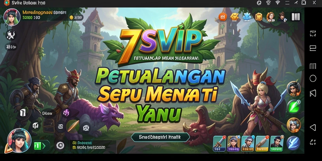 Tampilan gameplay 7SVIP yang mendebarkan dan penuh tantangan.