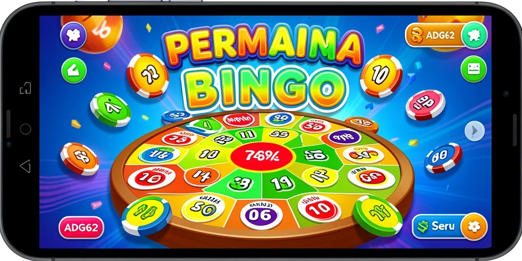 Tampilan gameplay seru saat bermain Bingo di ADG62.