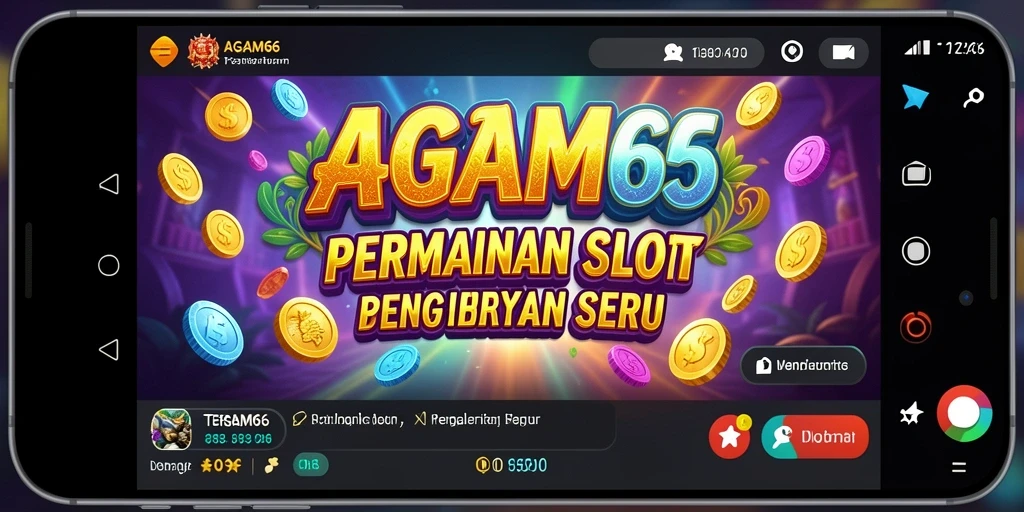 Screenshot gameplay AGAM66 yang menampilkan fitur Slot yang seru.
