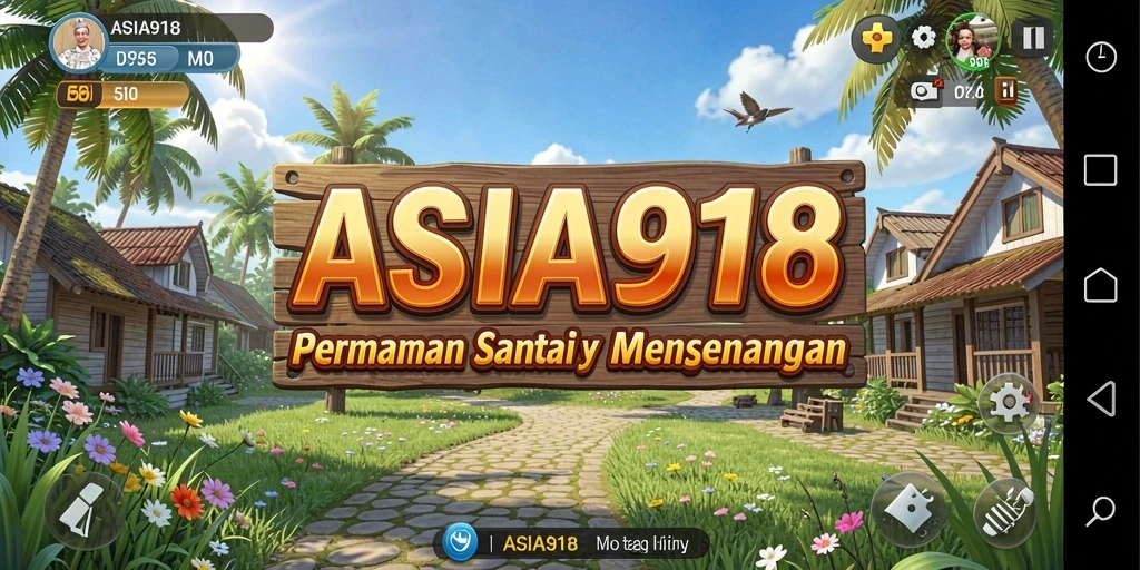 Tampilan gameplay ASIA918 dengan desain grafis yang menarik dan interaksi pengguna yang menyenangkan.