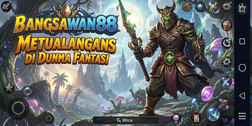 Tampilan gameplay BANGSAWAN88 yang menampilkan aksi petualangan seru.