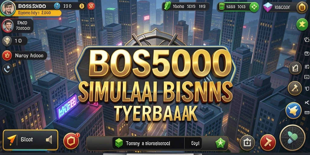 Screenshot BOS5000 menampilkan gameplay Tycoon yang seru.