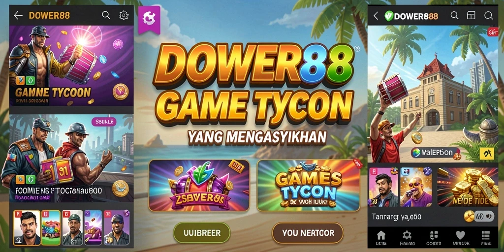Tampilan gameplay DOWER88 yang menegangkan dan penuh strategi.