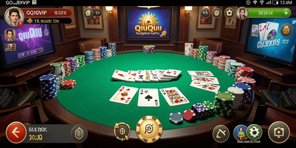 Screenshot gameplay QiuQiu di GOJEKVIP yang menarik dan mengasyikkan.