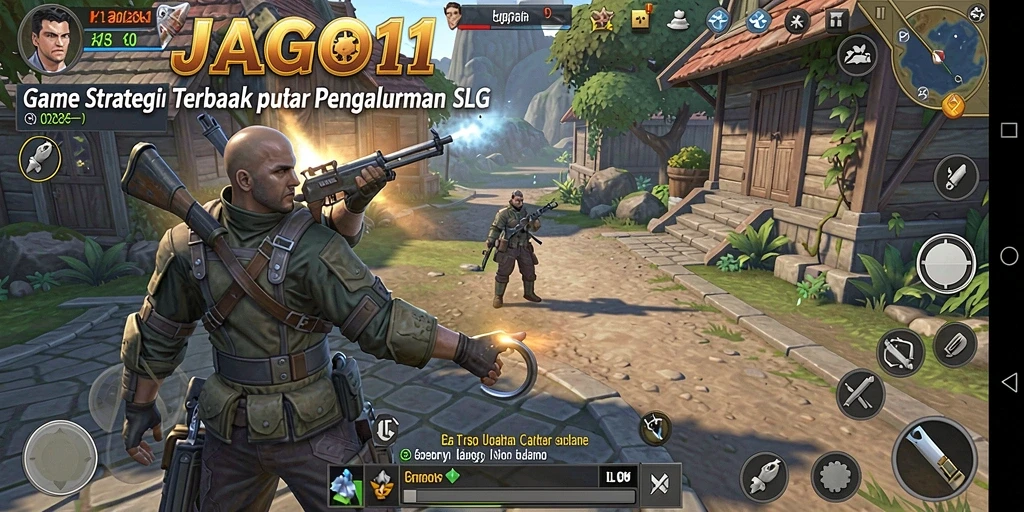 Tampilan gameplay yang menarik dan penuh aksi dari JAGO11.