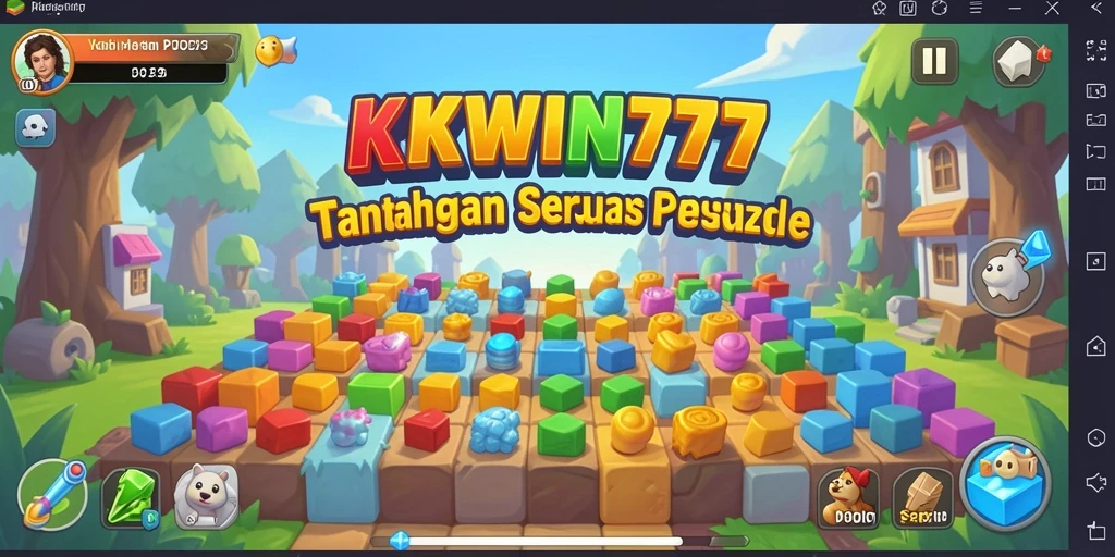 Tampilan gameplay KKWIN777 yang menarik dan penuh tantangan.