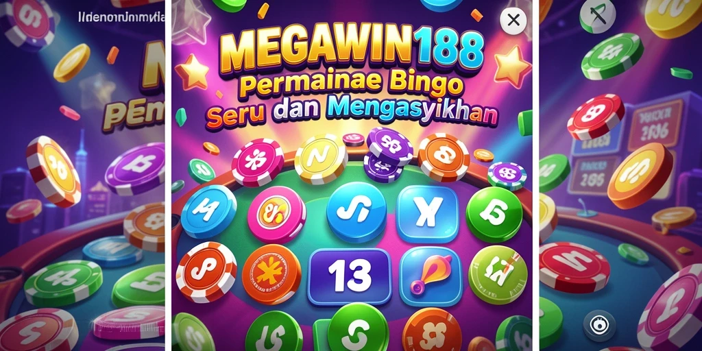 Tampilan gameplay MEGAWIN188 yang menarik saat bermain Bingo.