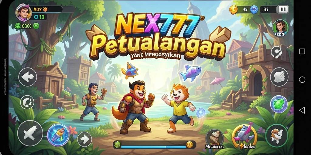 Tampilan gameplay NEX777 yang seru dan penuh aksi.