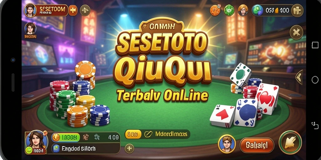 Gameplay SESETOTO menampilkan serunya permainan QiuQiu.