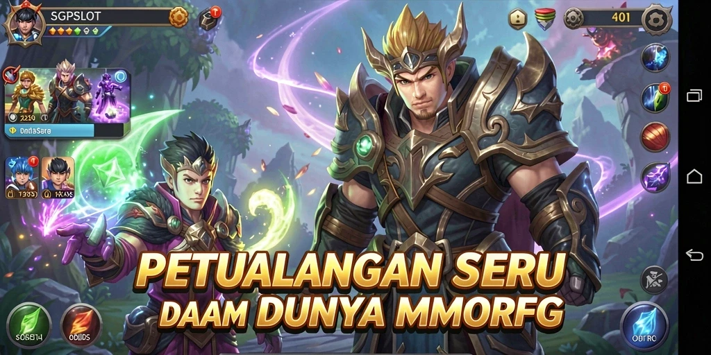 Tampilan gameplay SGPSLOT yang menarik dalam dunia MMORPG.