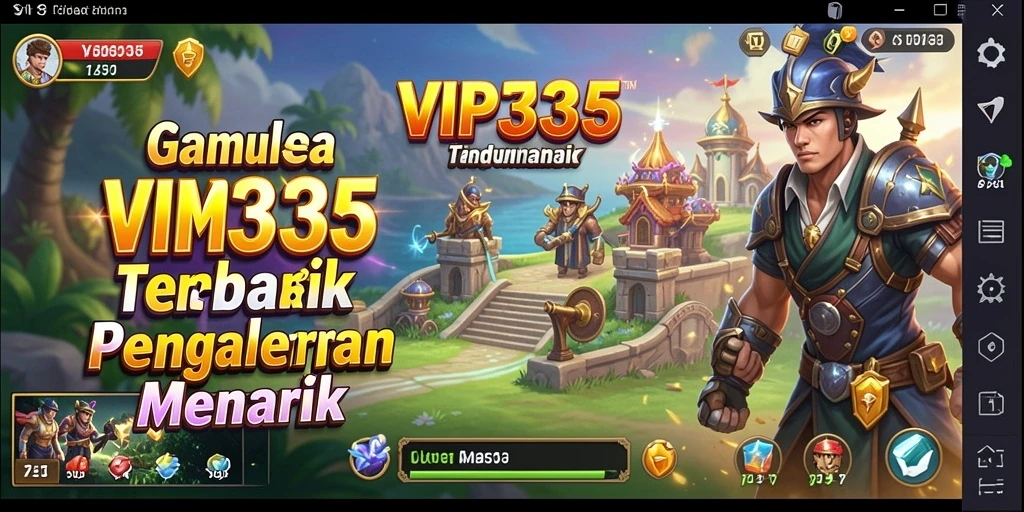 Tampilan menarik gameplay <strong>VIP333</strong> yang menantang dan interaktif.